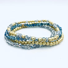 Load image into Gallery viewer, Single faceted beaded bracelet (without charm_)
