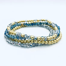 Load image into Gallery viewer, Single faceted beaded bracelet (without charm_)