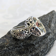 Load image into Gallery viewer, Sterling silver filagree ring
