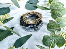 Load image into Gallery viewer, Sparkle triple wrap bracelet / necklace collection (see all photos)
