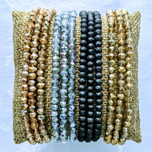 Load image into Gallery viewer, Solo Sparkle triple wrap bracelet / necklace (see all photos)