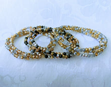 Load image into Gallery viewer, Multi-Sparkle triple wrap bracelet / necklace collection (see all photos)