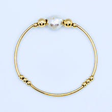 Load image into Gallery viewer, Single Tahitian or Freshwater pearl tube bracelets