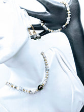 Load image into Gallery viewer, Set A .. Keshi & Tahitian pearl earrings, bracelet and necklace. Pieces also sold separately!
