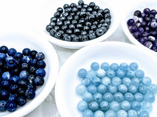 Load image into Gallery viewer, Gemstone stack bracelets (shown in Rhodochrosite) .. sold together or separate. See gemstone options.