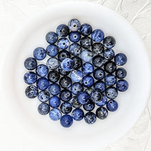 Load image into Gallery viewer, Gemstone stack bracelets (shown in Rhodochrosite) .. sold together or separate. See gemstone options.