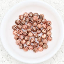 Load image into Gallery viewer, Gemstone stack bracelets (shown in Rhodochrosite) .. sold together or separate. See gemstone options.