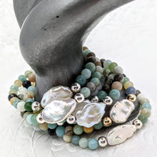 Load image into Gallery viewer, LaPlaya bracelet - choice of silver or gold accents