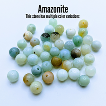 Load image into Gallery viewer, Delicate gold chain with petite baroque pearls & aquamarine shown (see all gem options).