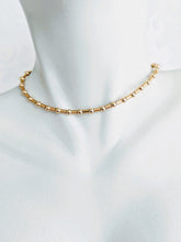 Load image into Gallery viewer, Simple &amp; Elegant, 14k gf beaded necklace
