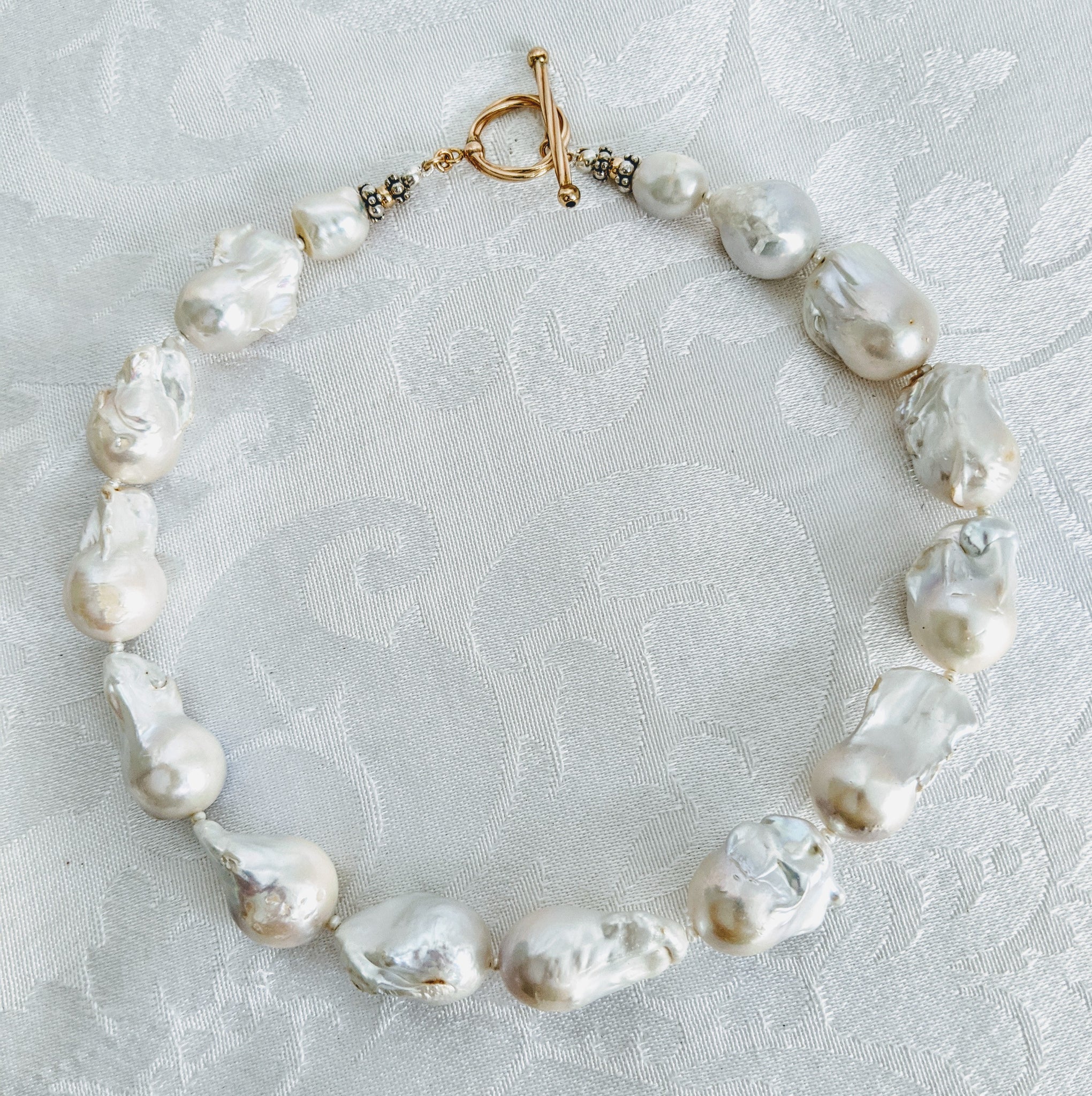 Double strand cultured freshwater pearl necklace – Barb McSweeney