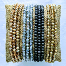 Load image into Gallery viewer, Solo Sparkle triple wrap bracelet / necklace (see all photos)
