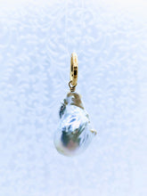 Load image into Gallery viewer, Large Cultured Freshwater Baroque pearl pendant (Item D)
