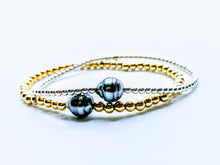 Load image into Gallery viewer, Single Tahitian pearl bracelet
