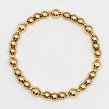 Load image into Gallery viewer, Sterling silver bracelet with matte and bright Sterling or gold bead accents
