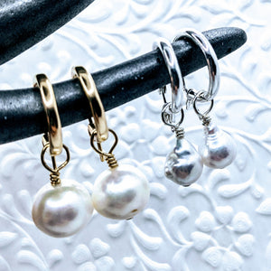 Bits & pieces - baby Baroque pearl charms