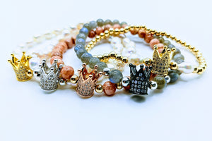 Crown Jewel bracelets - 6 styles to choose from - sold separately