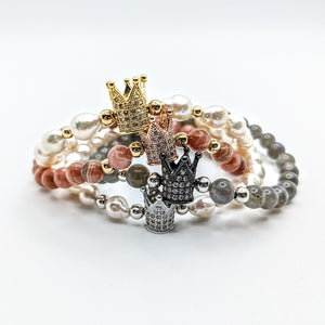 Crown Jewel bracelets - 6 styles to choose from - sold separately