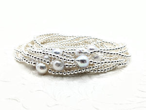 Baby baroque pearl bead bracelets - sold separately