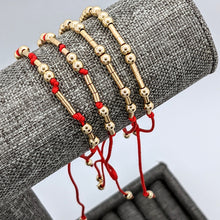 Load image into Gallery viewer, Morse code bracelet (spells Cougars)!!
