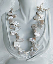 Load image into Gallery viewer, Keshi freshwater pearl necklace
