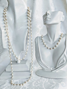 Freshwater pearl chain necklace