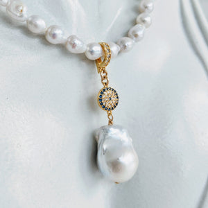 CZ and Baroque pearl enhancer